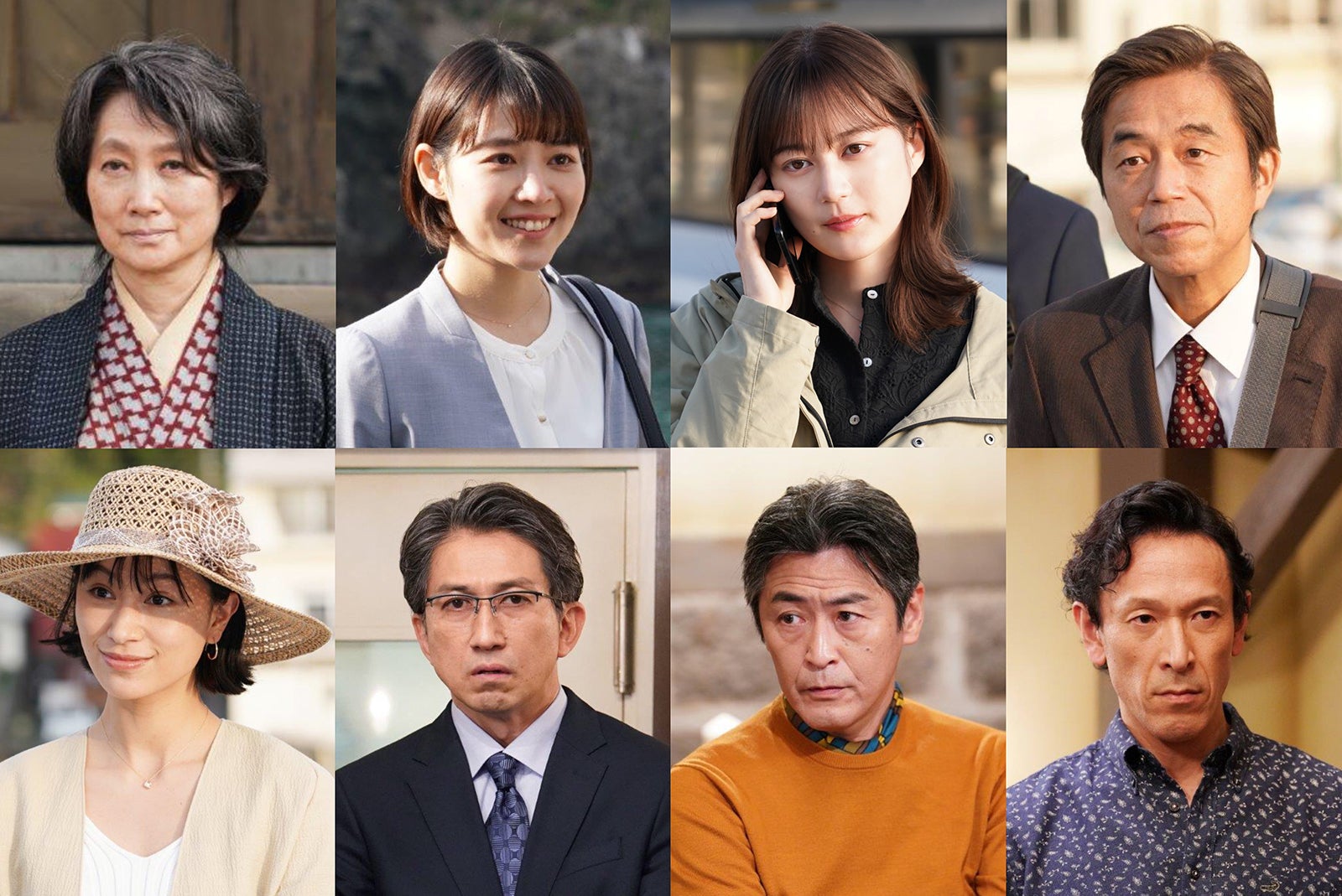 （上段左から）余貴美子、吉谷彩子、生田絵梨花、小市慢太郎（下段左から）高橋ユウ、神尾佑、佃典彦、コサカマサミ （C）日本テレビ