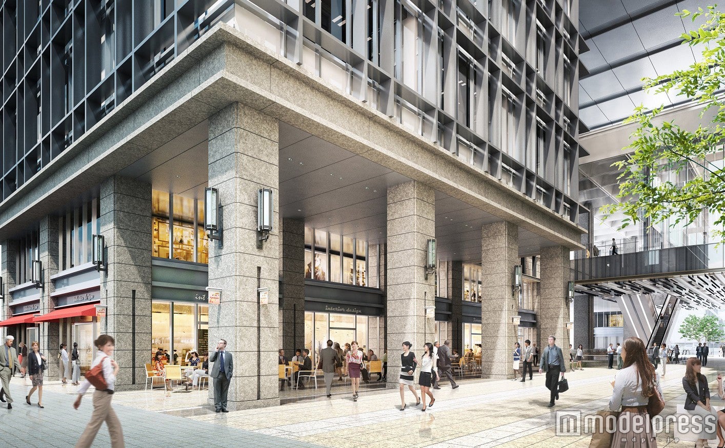 「京橋エドグラン」イメージ／画像提供：日本土地建物