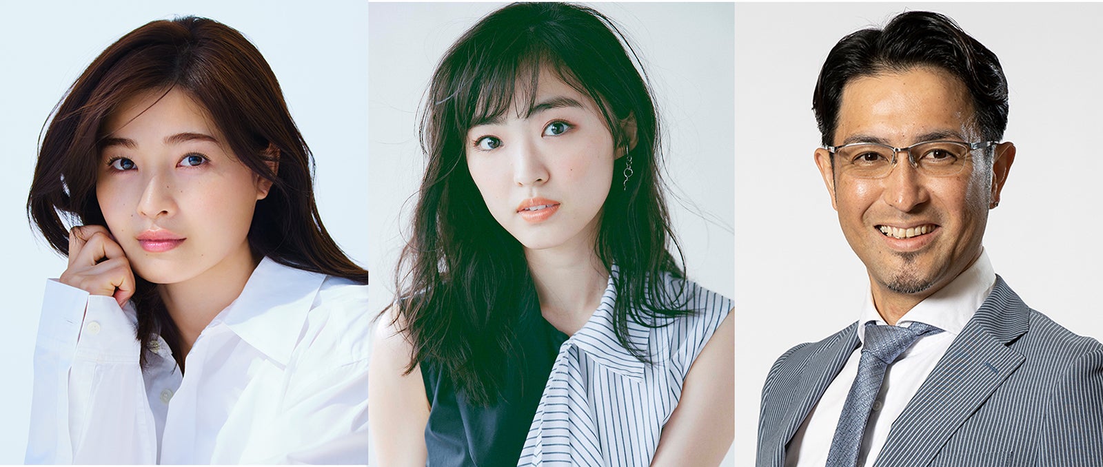 土屋炎伽、春名真依、新垣幸三（提供写真）
