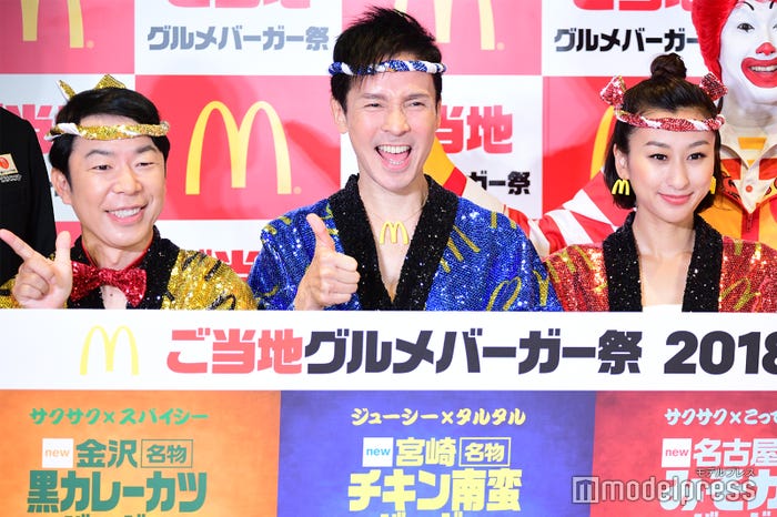 ダンディ坂野、郷ひろみ、浅田舞 (C)モデルプレス