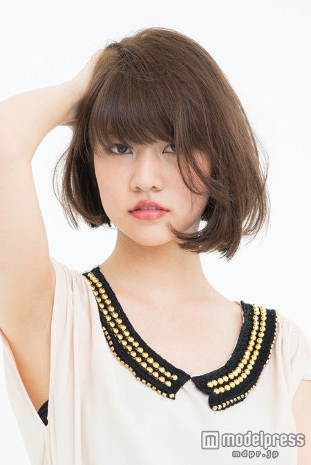 阿部マリア（ファッション誌「Soup.」撮影）