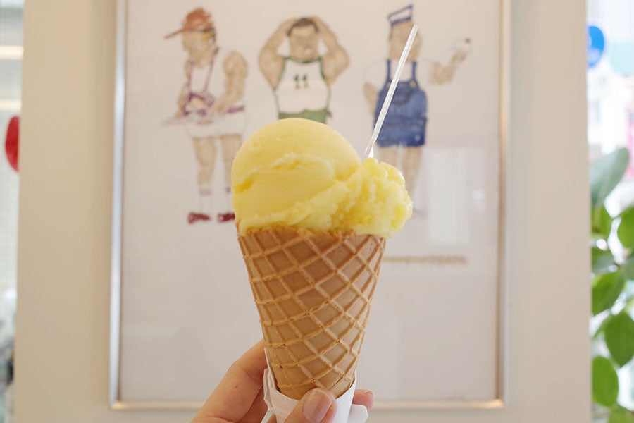 BIG BABY ICE CREAMオレンジシャーベット