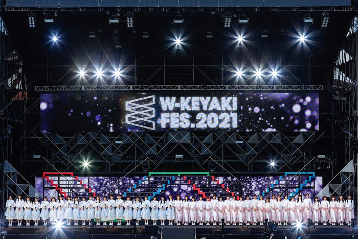 『W-KEYAKI FES.2021 DAY-3』/撮影:上山陽介