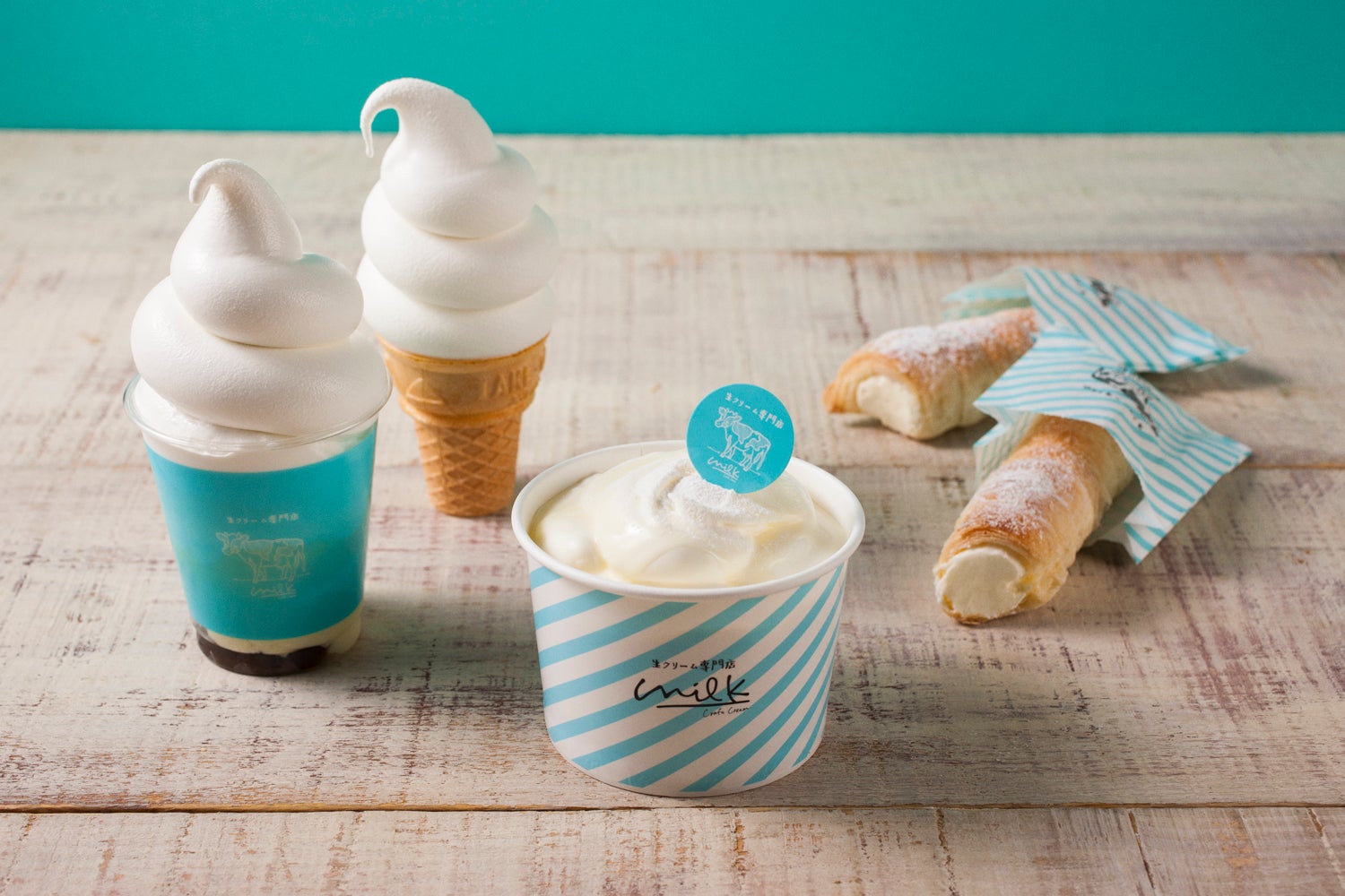 生クリーム専門店「ミルク」GW限定で銀座三越に出店　店舗限定スイーツも