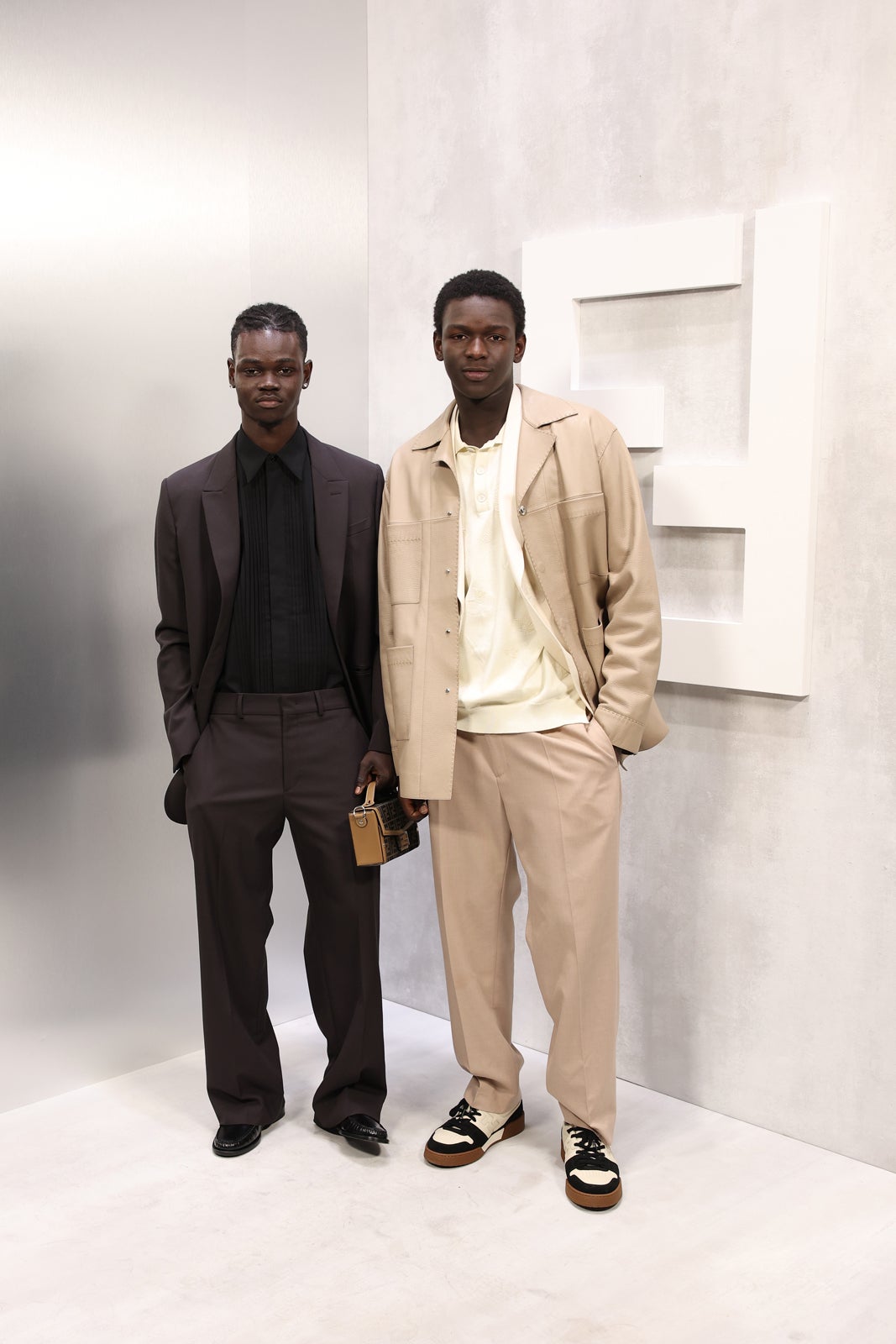 「フェンディ」2024-25年秋冬メンズコレクション（提供写真）