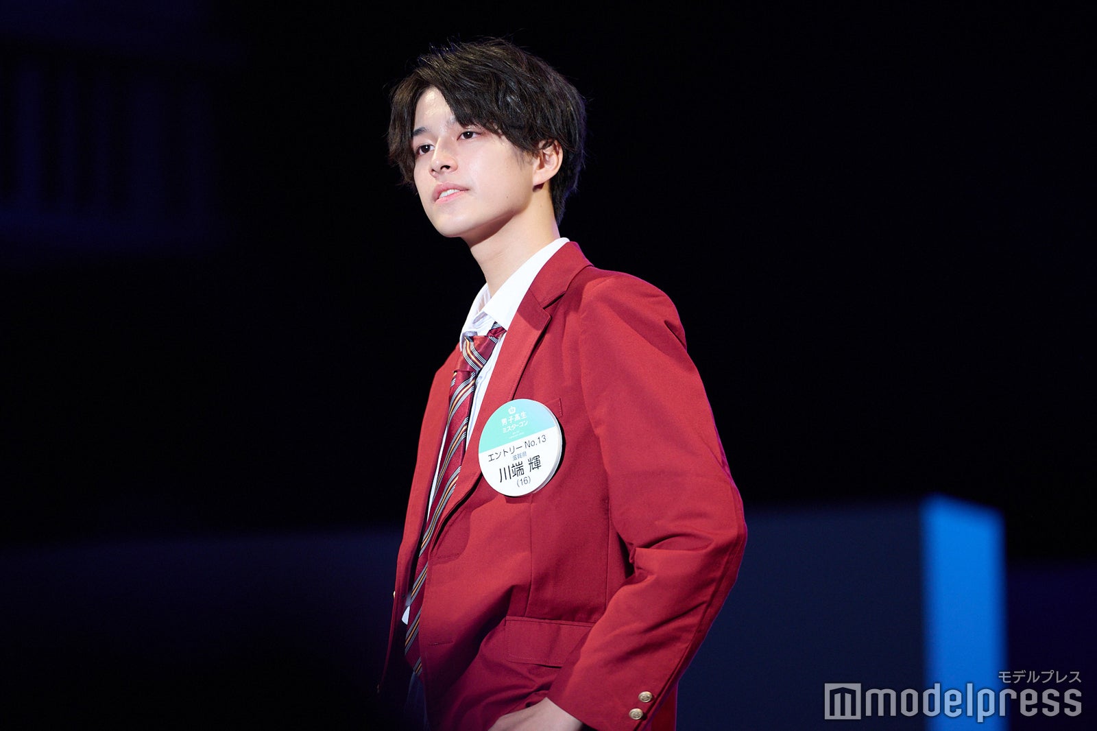 川端輝くん「男子高生ミスターコン2023」ファイナル審査の様子（C）モデルプレス