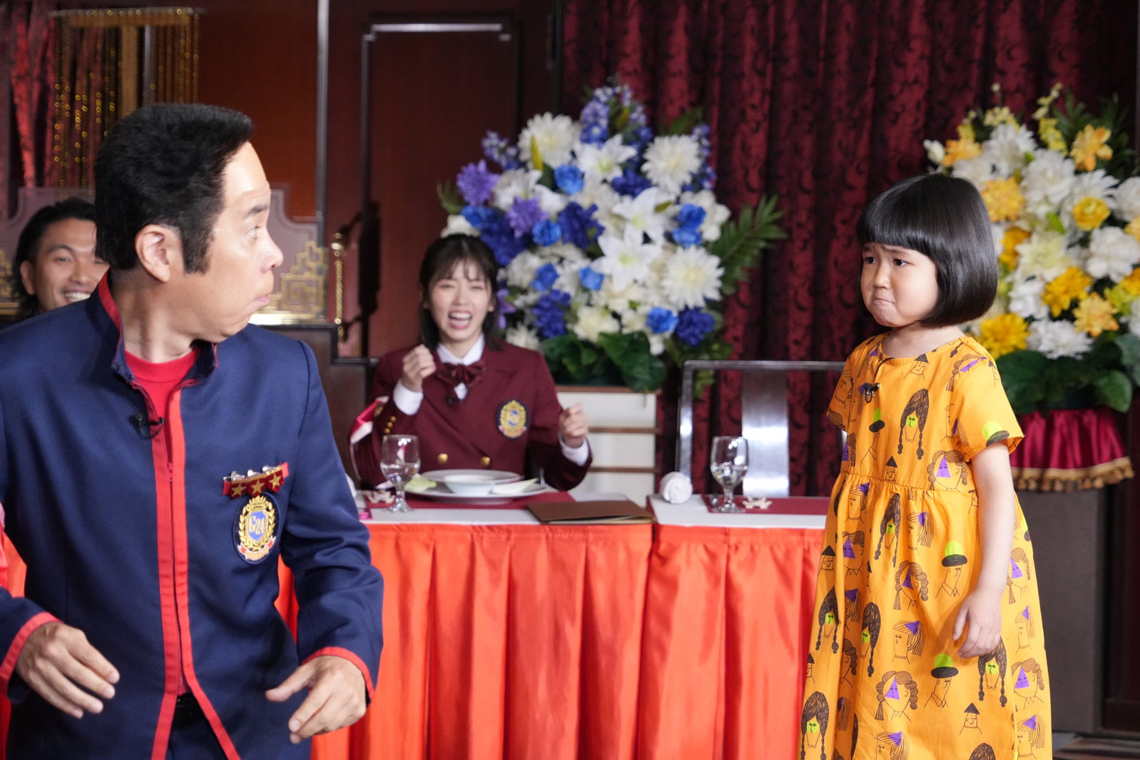 （左から）岡村隆史、永尾柚乃（C）日本テレビ