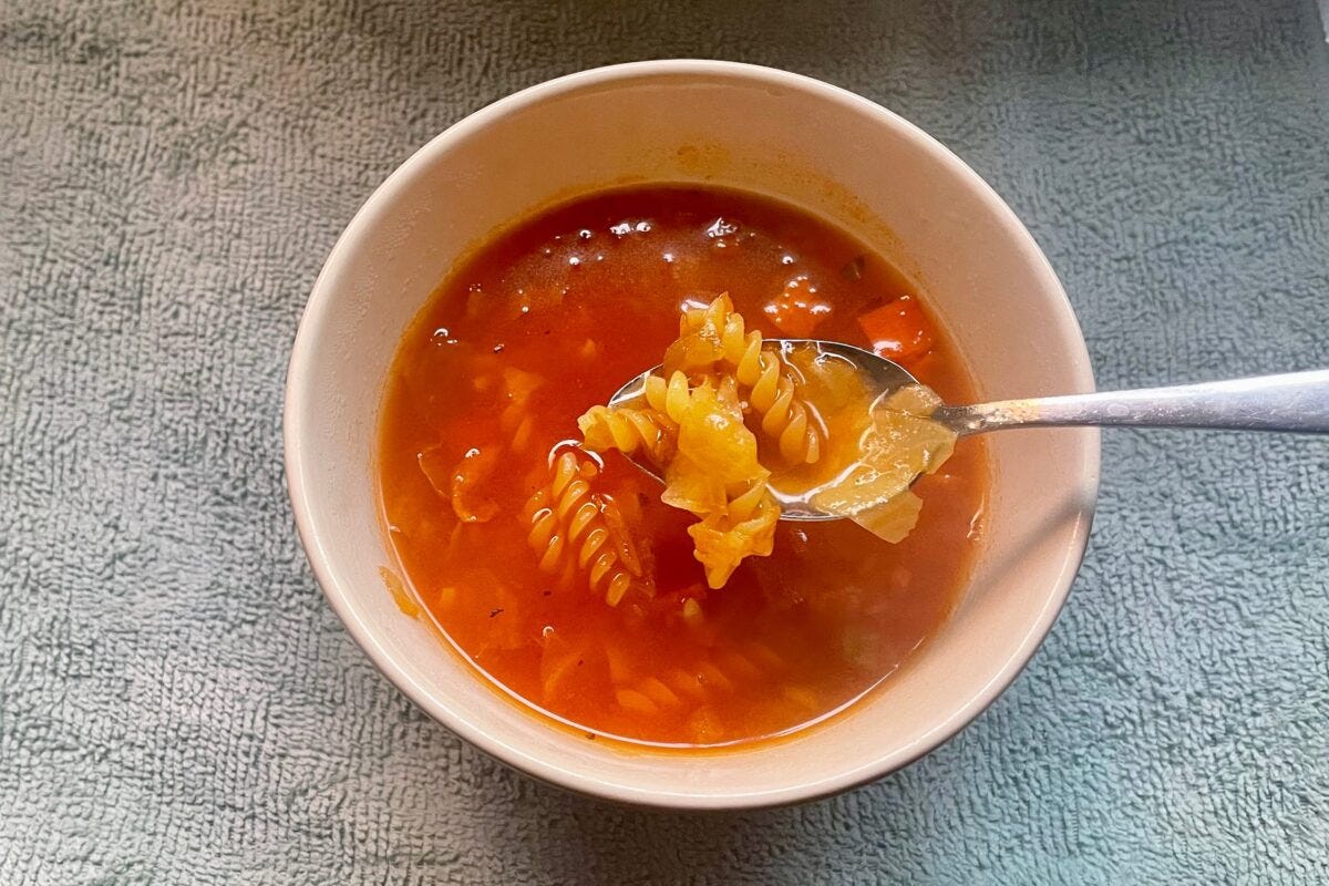 無印良品5種野菜のミネストローネ