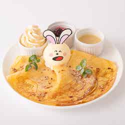 うさぎさんのとろけるしあわせクレープ 税込1,580円(C)ギンビス