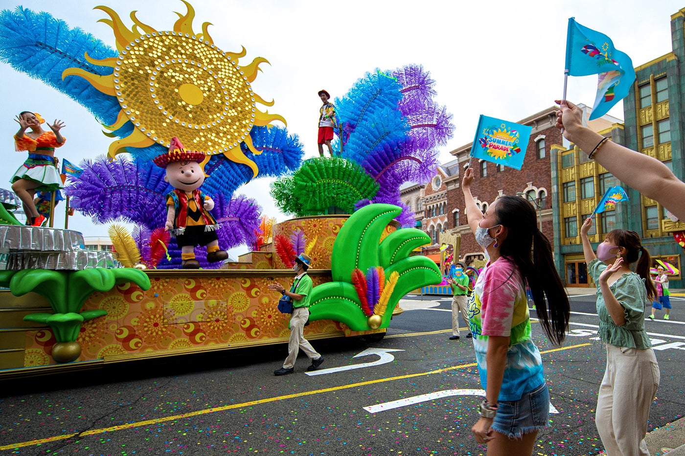 ユニバーサル・ サマー・パレード ～ウィ・アー・ワン～／画像提供：ユニバーサル・スタジオ・ジャパン 