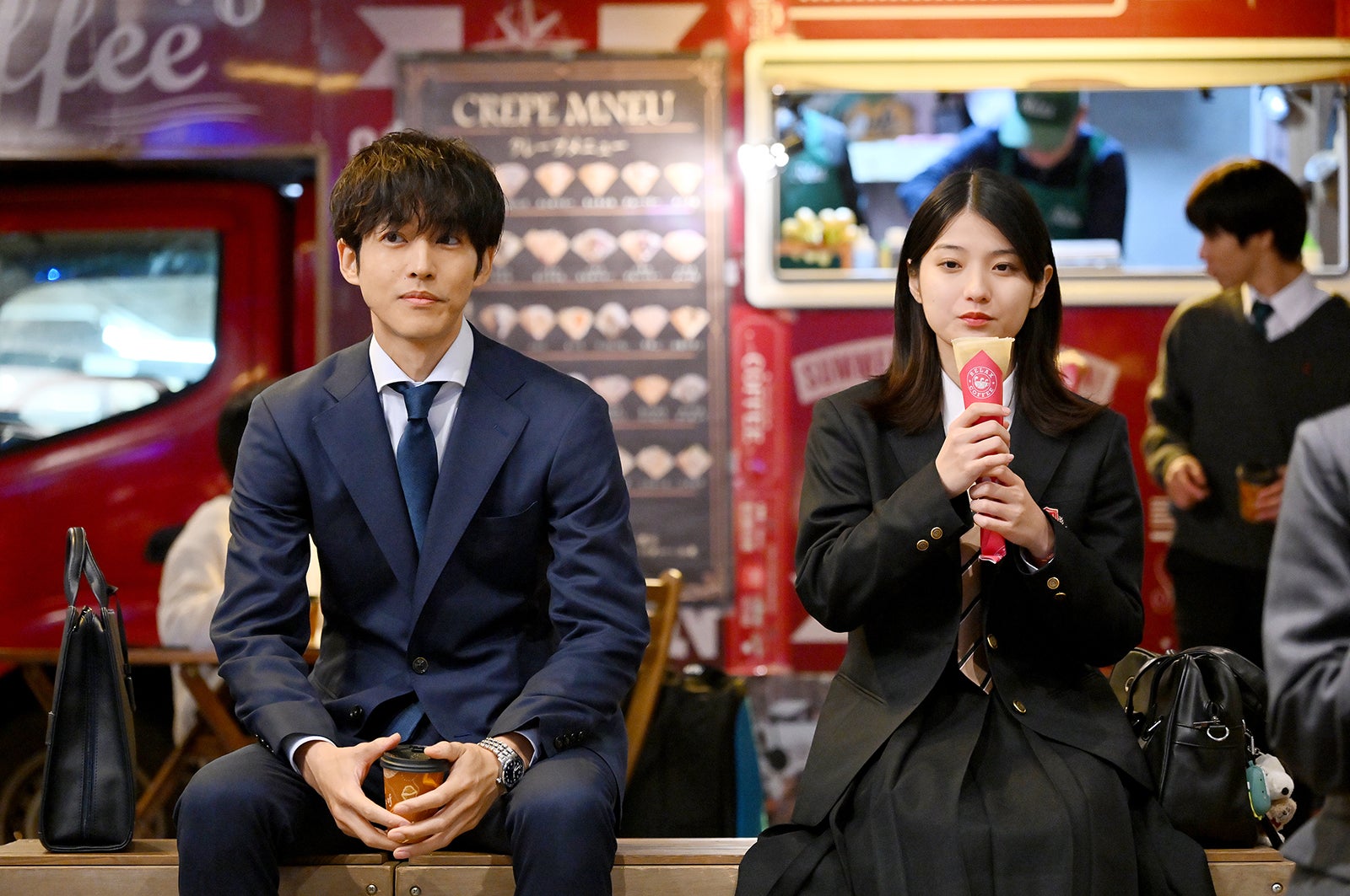 松坂桃李、蒔田彩珠「御上先生」第1話（C）TBS