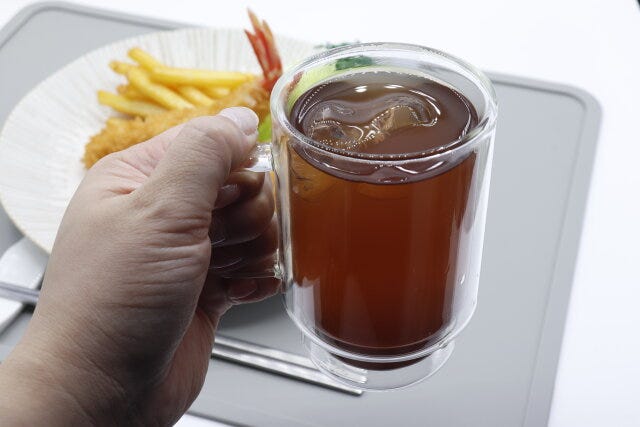 ダイソー　スタッキングダブルウォール（320mL）　ドリンク