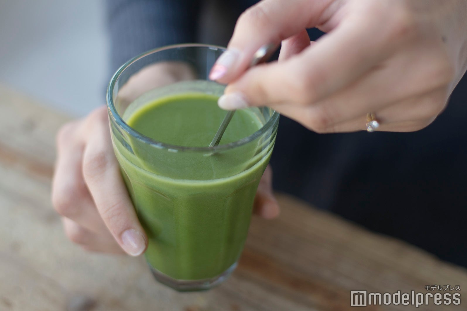 お好みで牛乳と混ぜてみるのも◎ （C）モデルプレス