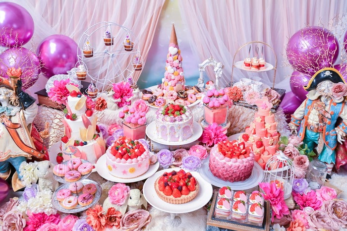 ピンクの苺スイーツビュッフェ Strawberry Sweets Collection Ii Pink Fantasia 大阪で開催 女子旅プレス