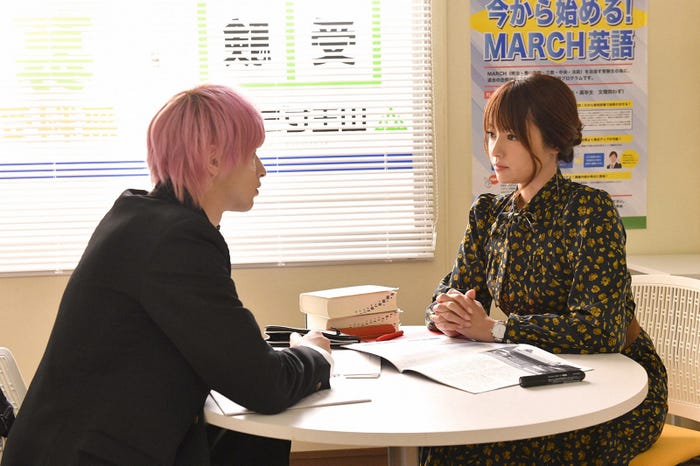 横浜流星、深田恭子/「初めて恋をした日に読む話」第2話より(C)TBS