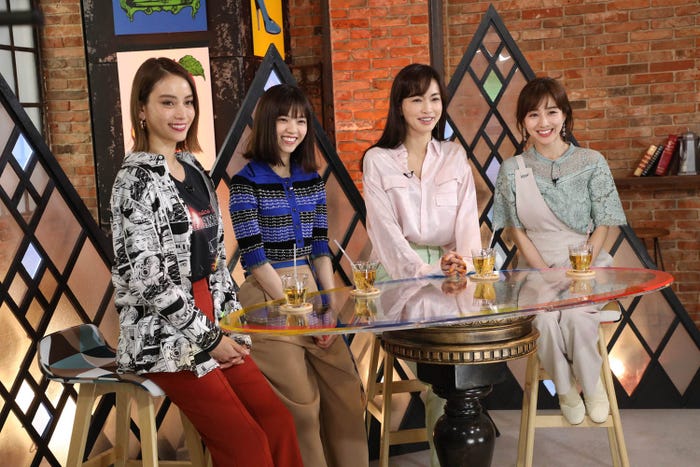 滝沢カレン、西野七瀬、長谷川京子、田中みな実(写真提供:カンテレ)