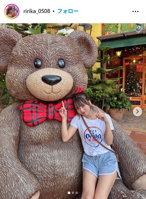 森脇梨々夏Instagramより