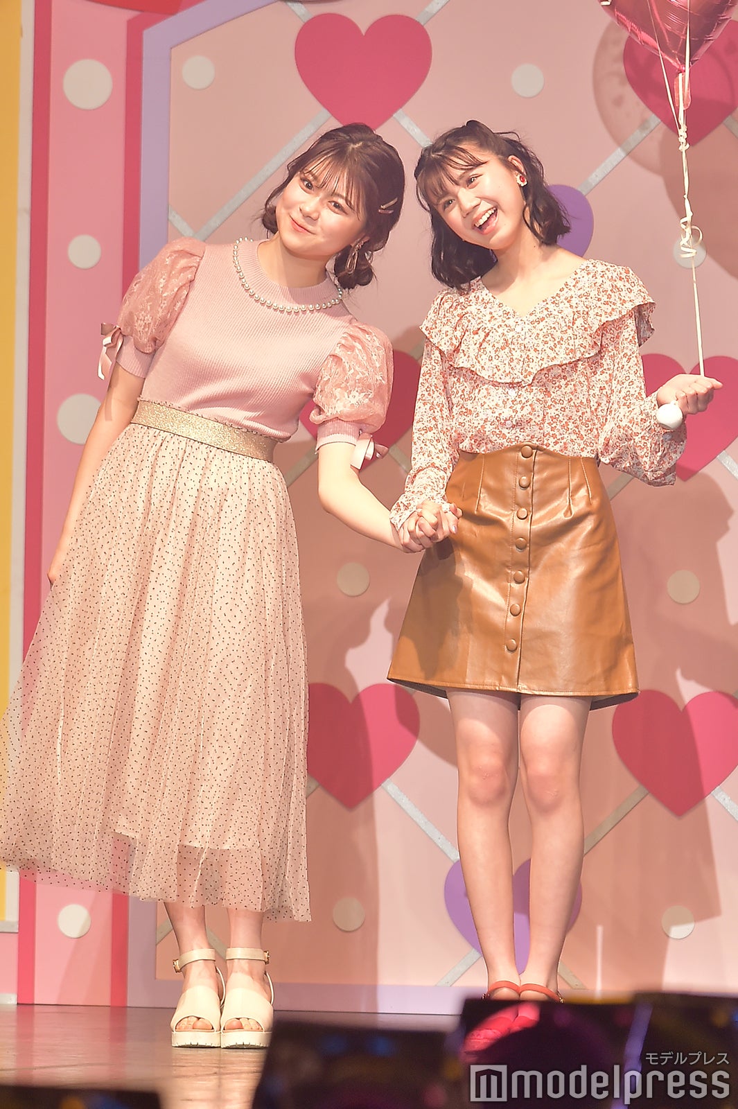 熊谷真里（まりくま）、堀越琉音（るねちょ）（C）モデルプレス