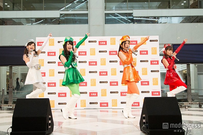 楽曲「愛のルール」を初披露／（左から）佐藤すみれ、高柳明音、古川愛李、大場美奈（C）AKS