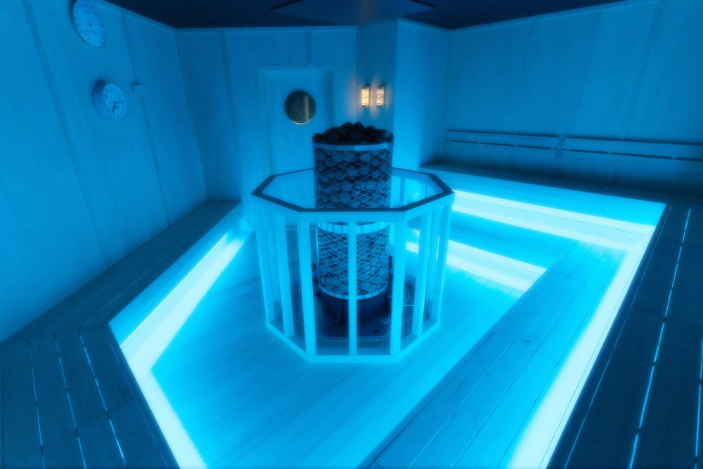 チームラボリコネクト：アートとサウナ 六本木／画像提供：チームラボ