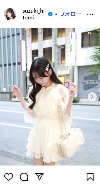 鈴木瞳美Instagram