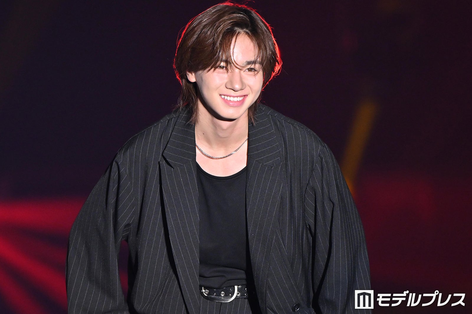 「今日好き」内田金吾（きんご）クールな表情→はじける笑顔にドキッ 大人っぽブラックコーデに会場沸く【超十代2026】