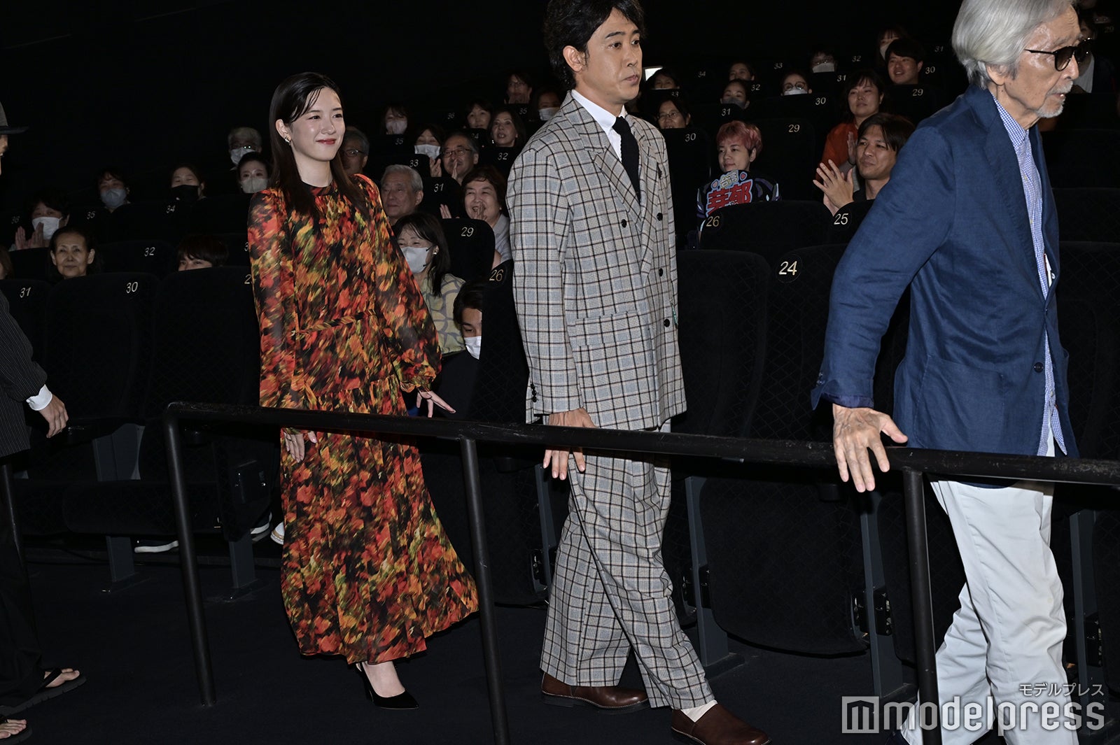 永野芽郁、大泉洋、山田洋次監督（C）モデルプレス