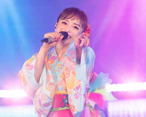 浜崎あゆみ、浴衣姿でオンライン「a-nation」大トリ「家でも夏フェスできた」とファン感動<セットリスト>