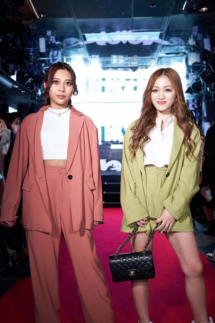 松葉愛海、高澤凪/「eggフェス2022」(提供写真)