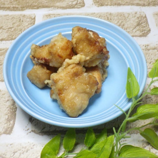 コストコのさくらどりむね肉で作ったから揚げ