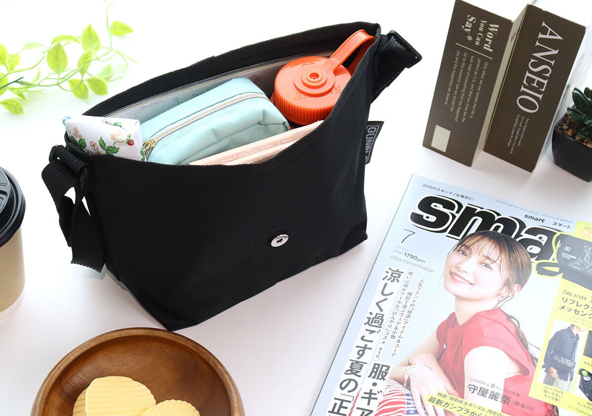 付録なのにリフレクター付きってすごい！smart7月号のメッセンジャーバッグが超優秀♡