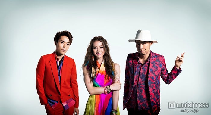 DANCE EARTH PARTY(左から:EXILE TETSUYA、Dream Shizuka、EXILE USA)