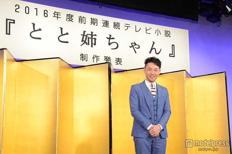 NHK朝の連続テレビ小説「とと姉ちゃん」制作発表記者会見／脚本・西田征史氏
