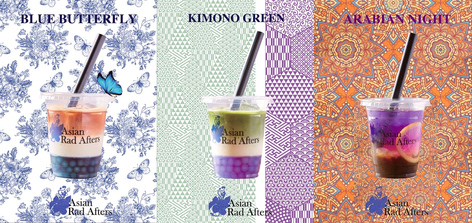 アジアンスイーツ専門店「Asian Rad Afters」が原宿に　名物“バブルティー”はSNS映えする美しさ