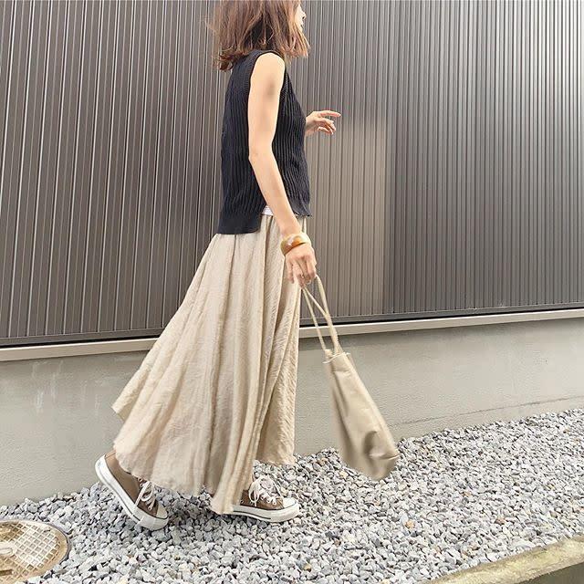 背が低くても似合うマキシ丈スカートを教えて 身長153cm 小柄大人女子のおしゃれなマキシ丈コーデ13選 モデルプレス 背が低くても似合うマキシ丈スカートを教えて 身長153cm 小柄大人女子のおしゃれなマキシ丈コーデ13選 モデルプレス
