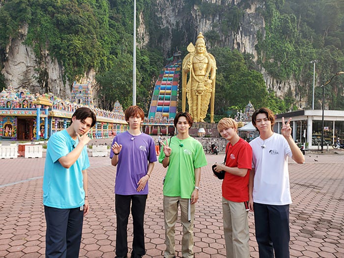 超特急/カイ、リョウガ、タクヤ、ユーキ、タカシ(C)フジテレビ