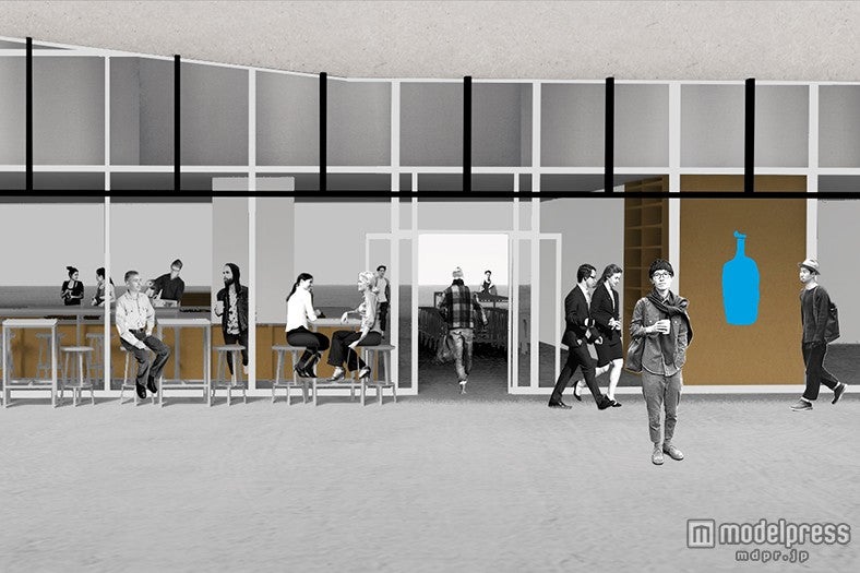 新宿カフェ／画像提供：ブルーボトルコーヒージャパン