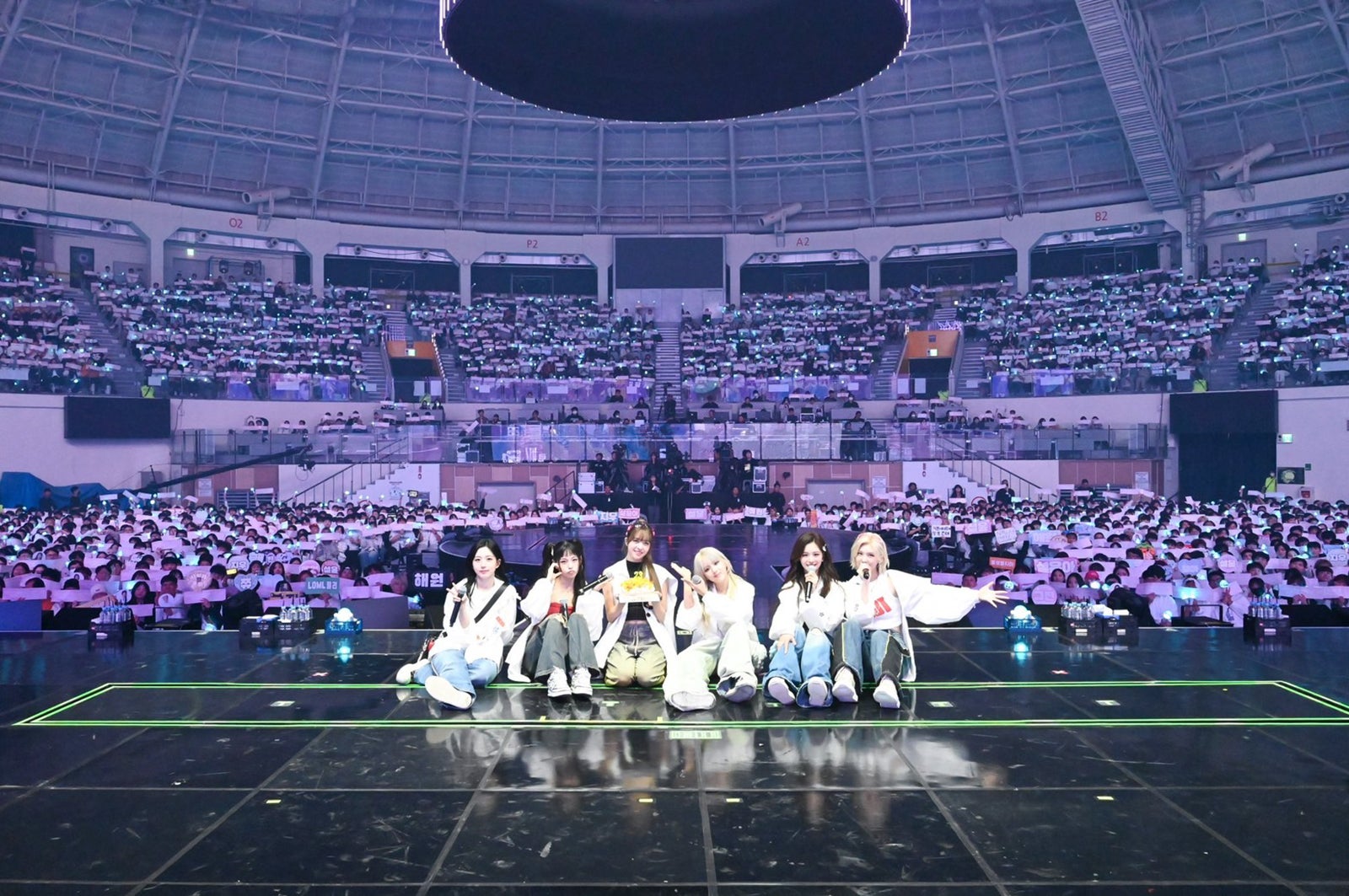 「NMIXX 2ND FAN CONCERT NMIXX CHANGE UP：MIXX LAB」の様子（提供写真）