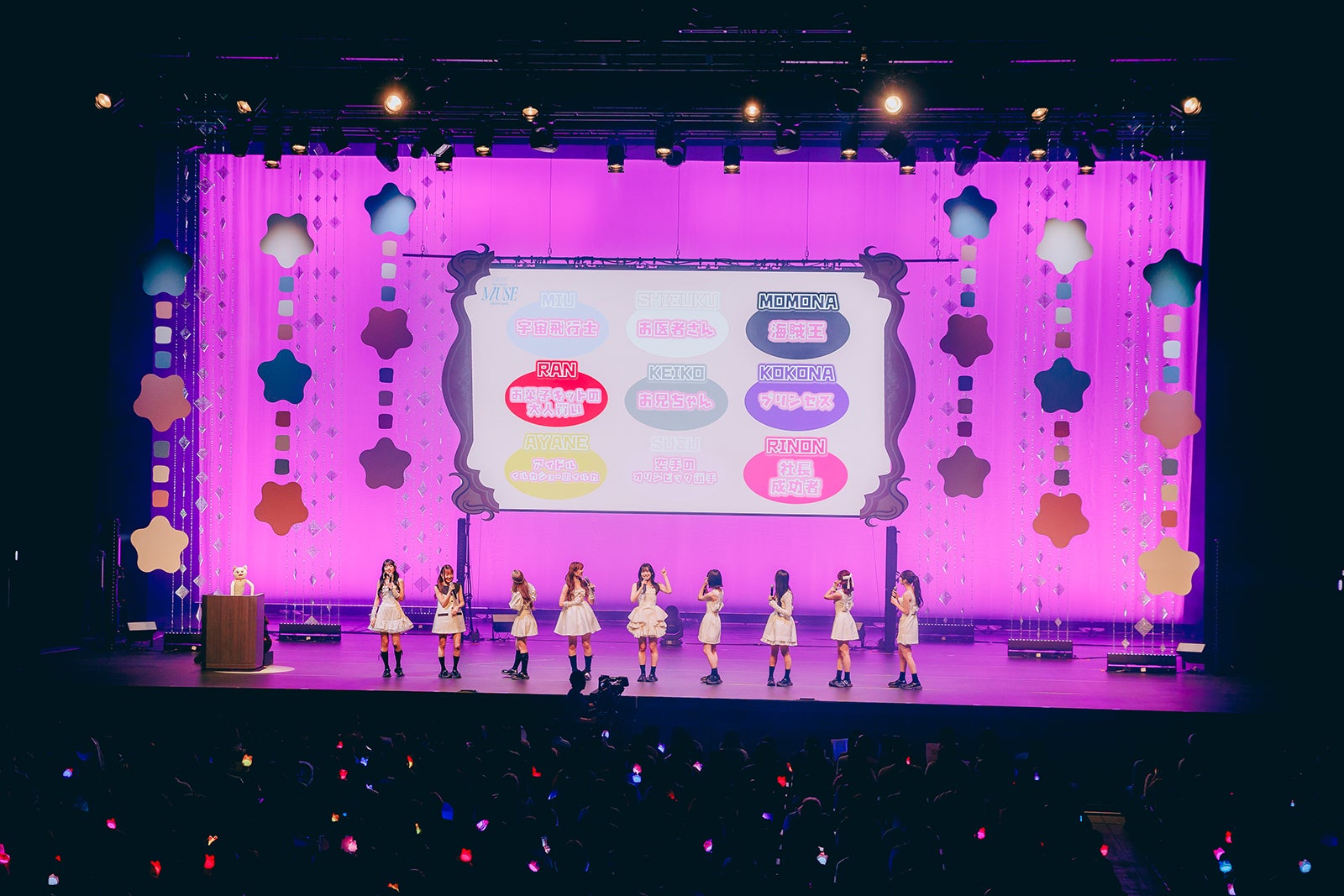 幼少期の憧れ／ME:I 3RD SINGLE『MUSE』リリース記念SHOWCASE（C）LAPONE GIRLS