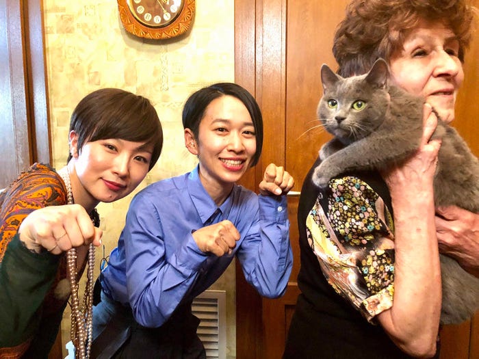 『猫にまた旅 ~椎名林檎・MIKIKO・西加奈子 ロシアを行く~』 (C)NHK