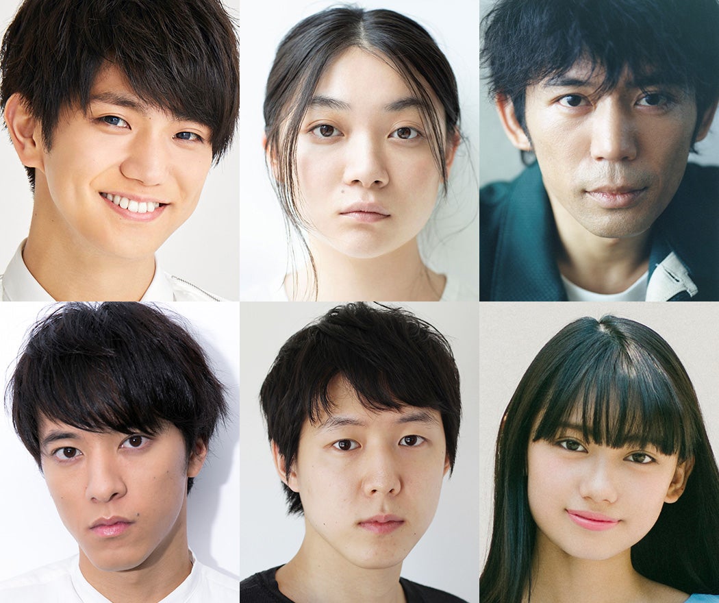 （上段左から）正門良規、三浦透子、岡田義徳（下段左から）松島庄汰、小日向星一、黒崎レイナ（提供写真）