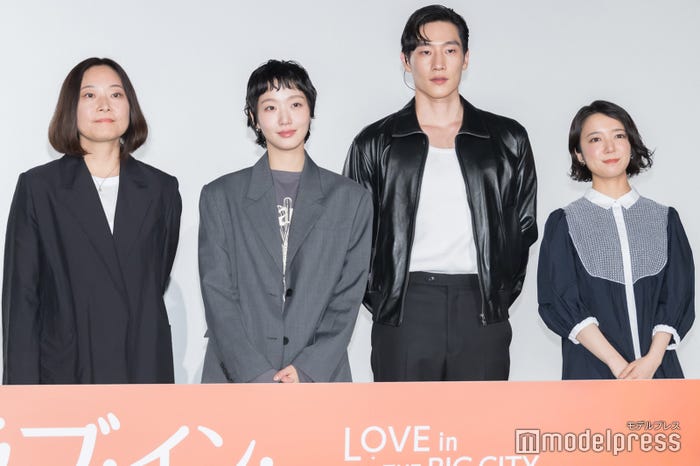 イ・オニ監督、キム・ゴウン、ノ・サンヒョン、上白石萌音(C)モデルプレス