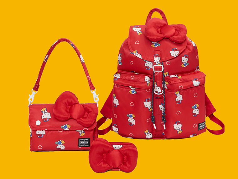 吉田「ポーター」 創業90周年記念で「ハローキティ」と協業