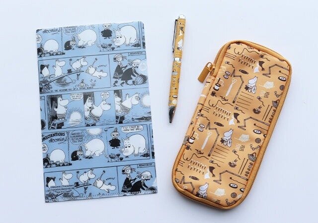 ムック本　ムック　付録　人気　おすすめ　オススメ　宝島社　宝島　レビュー　便利　優秀　当たり　最高　2023　ムーミン　文具セット　文具　文房具　オトナミューズ　otona