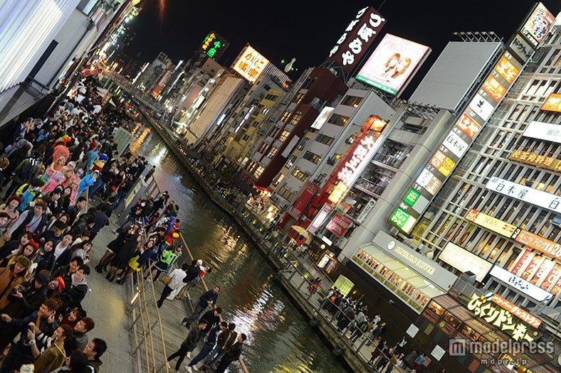 ハロウィン／道頓堀