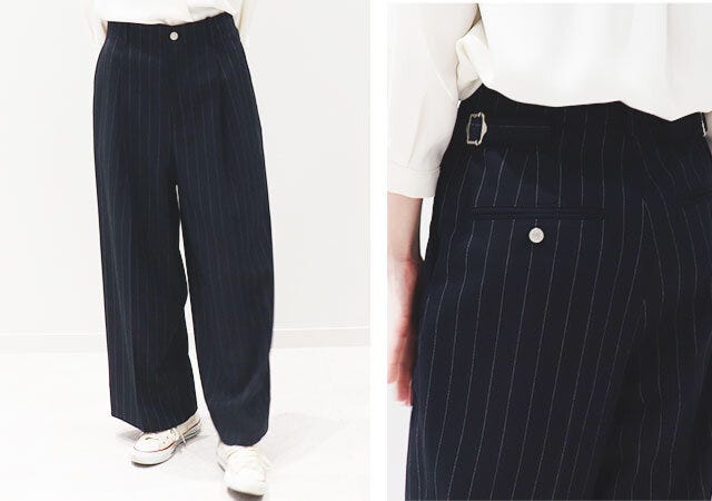 GU タックワイドパンツ beautiful GU