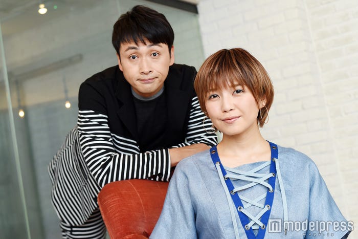 アンジャッシュ児嶋一哉&AAA宇野実彩子(C)モデルプレス