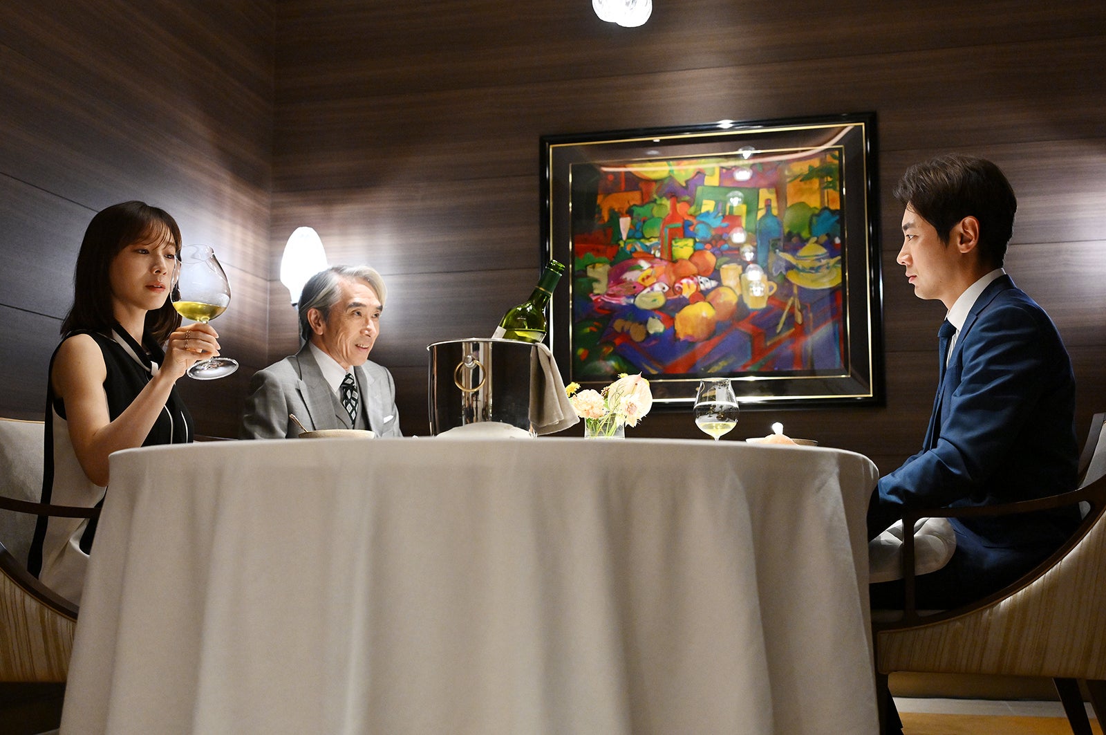 田中みな実、段田安則、小泉孝太郎「ブラックペアン シーズン２」第5話より（C）TBS