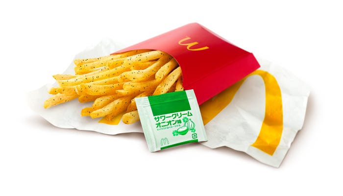 シャカシャカポテト サワークリームオニオン味/画像提供:日本マクドナルド