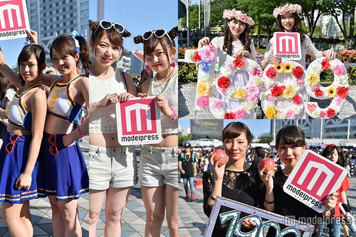 テイラーに影響を受けたファッションに身を包むファン達